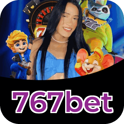 Interface do aplicativo 767bet mostrando jogos disponíveis no iOS e Android